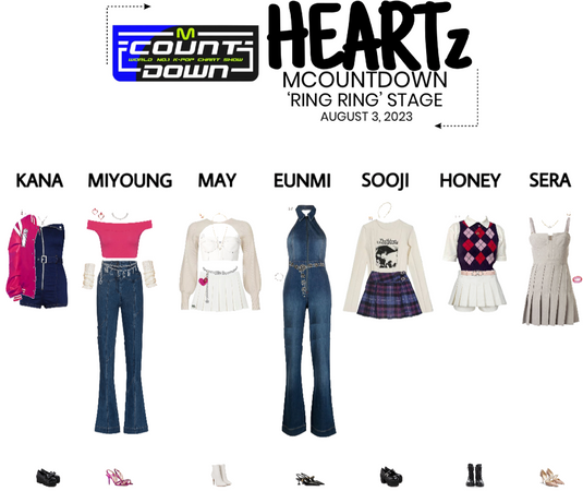 {HEARTz}‘Ring Ring’ MCOUNTDOWN Stage