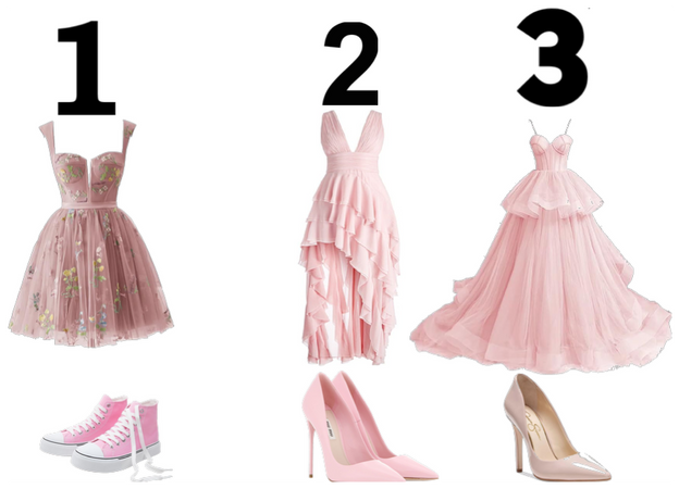 pick a pink outfit