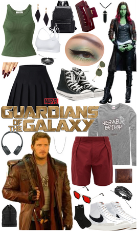 Guardians of the Galaxy Star Lord and Gamora Disney Bound