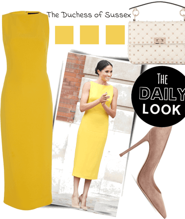 The Daily Look: Duchess Megan  in Yellow