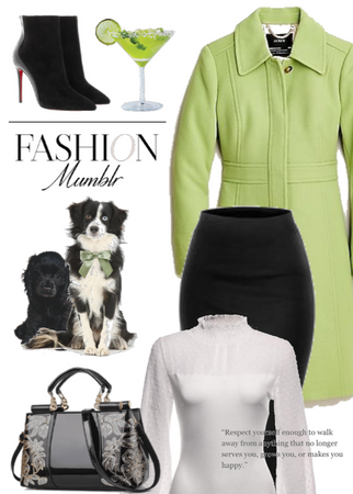 Chic dogs and Mom