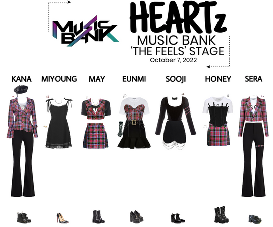 {HEARTz}‘THE FEELS’ Music Bank Stage
