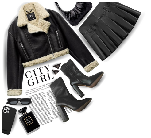 City Girl in Leather Luxxe