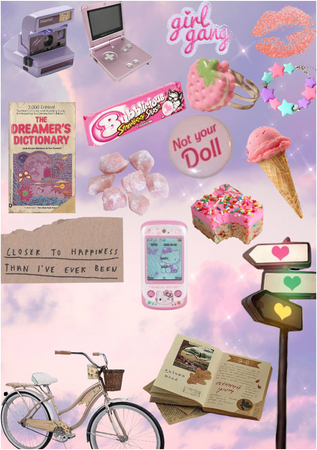 vintage bubblegum pink vibes
