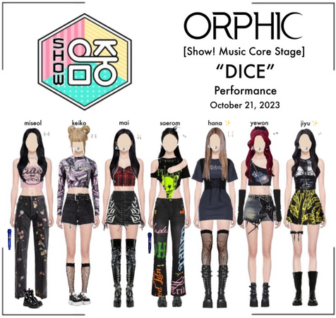 ORPHIC (오르픽) [Music Core] “DICE” Stage