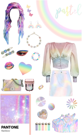 rainbow: pastel