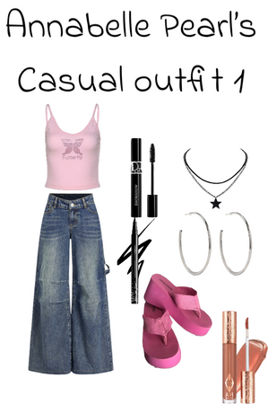 Annabelle Pearl’s Causal outfit 1