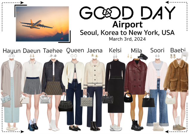 GOOD DAY (굿데이) [AIRPORT] Seoul to New York