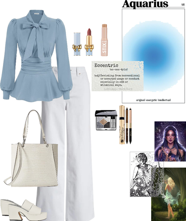 Aquarius outfit business girl
