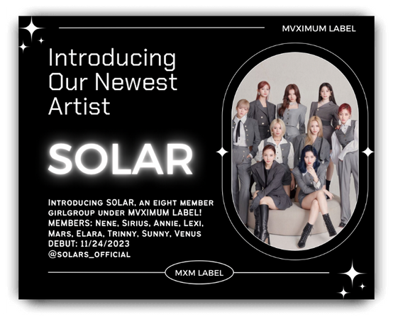 Welcome SOLAR!