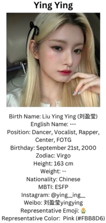 member: ying ying