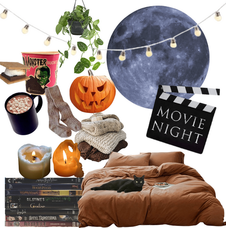 Halloween movie night