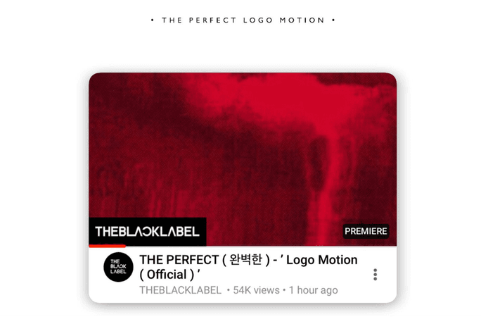 완벽한 (𝗧𝗛𝗘 𝗣𝗘𝗥𝗙𝗘𝗖𝗧) - ‘ Logo Motion ( official ) ’