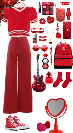 Red aesthetic