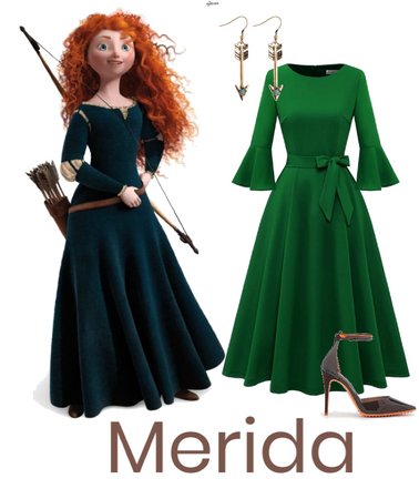 Disneybound formal: Merida