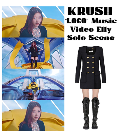 KRUSH “LOCO” Music Video Elly Solo Scene