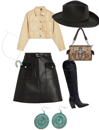 Western outfit and a bit of country in it