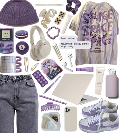 Dusty purple
