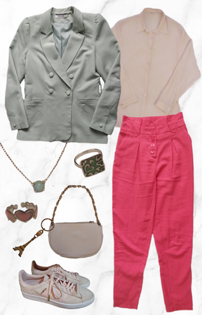 Green Pastel Outfit