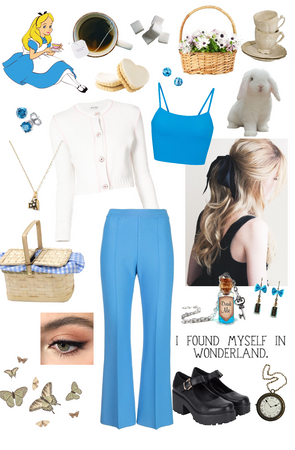 Alice inspired outfit