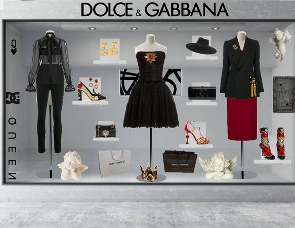 Dolce & Gabbana window store