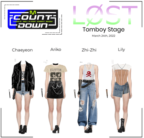 Tomboy Stage on Mcountdown
