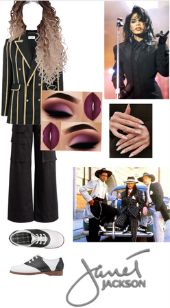 Janet Jackson alright inspired outfit
