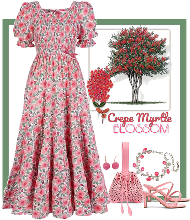 Crepe Myrtle Blossom