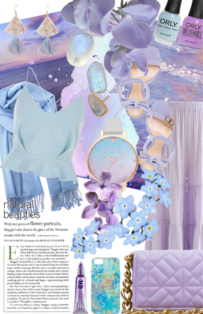 Lavender & Baby Blue Outfit