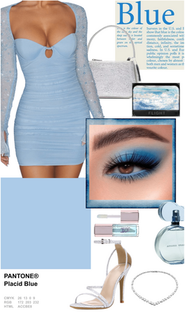 Pastel blue outfit
