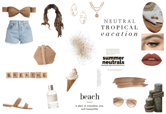 Neutral Tropical Vacation