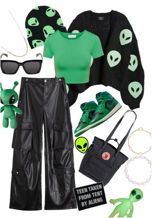 alien outfit remix