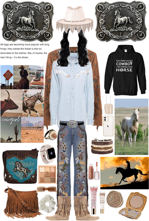 Jasmine OC | Western Fringe Outfit
