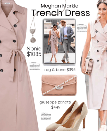 Meghan Markles Nonie Trench Dres
