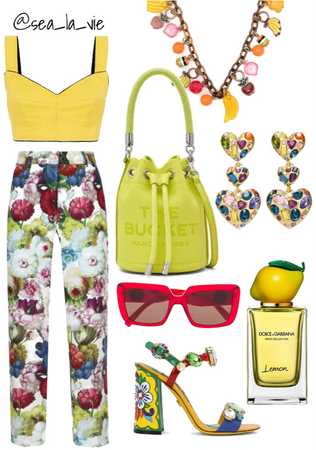 Bright summer outfit