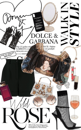 dolce & gabbana outfit