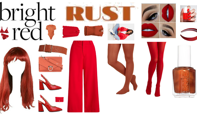 Rust Sweater Outfit