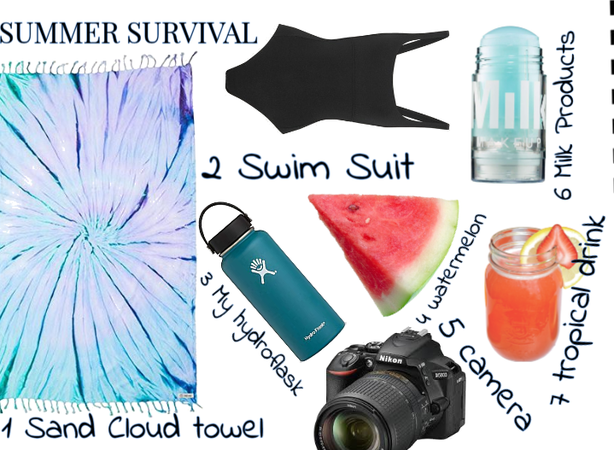 Survival kit for my perfect summer