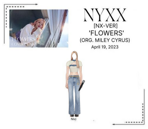 NYXX (닉스) [𝐍𝐗-𝐕𝐄𝐑] 'FLOWERS' Vocal cover