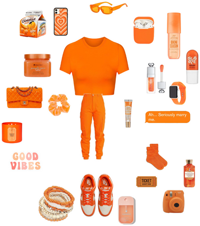 Orange theme for Halloween