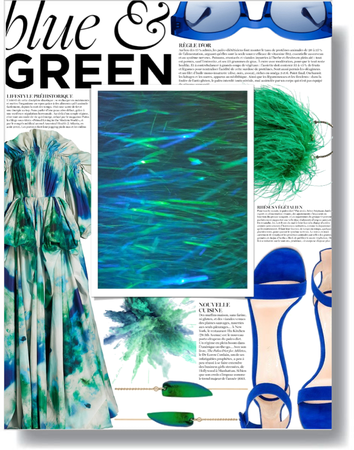 blue & green dream 💙💚