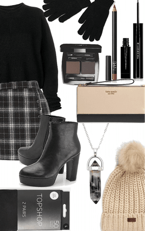 preppy winter outfit