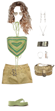 Green and Beige Summer