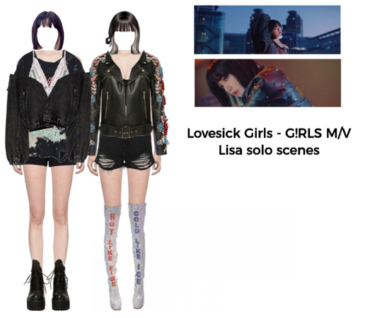 G!RLS [Lovesick Girls] M/V Lisa solo scenes
