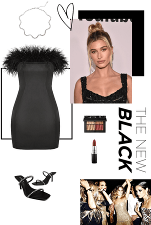 Hailey Bieber's Party Glam