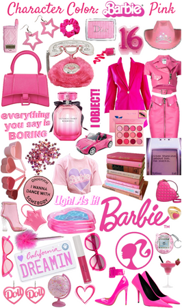 Barbie Pink Character Color