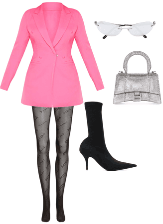 pink formal fit