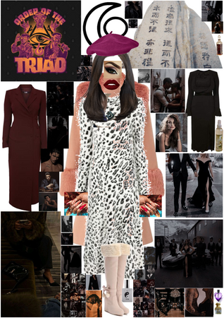 OC Jasmine: Triad Mob Wife Outfit