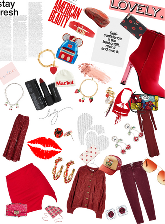 Red Moodboard