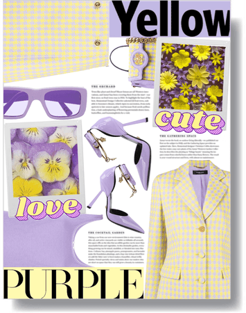 purple & yellow 💜💛